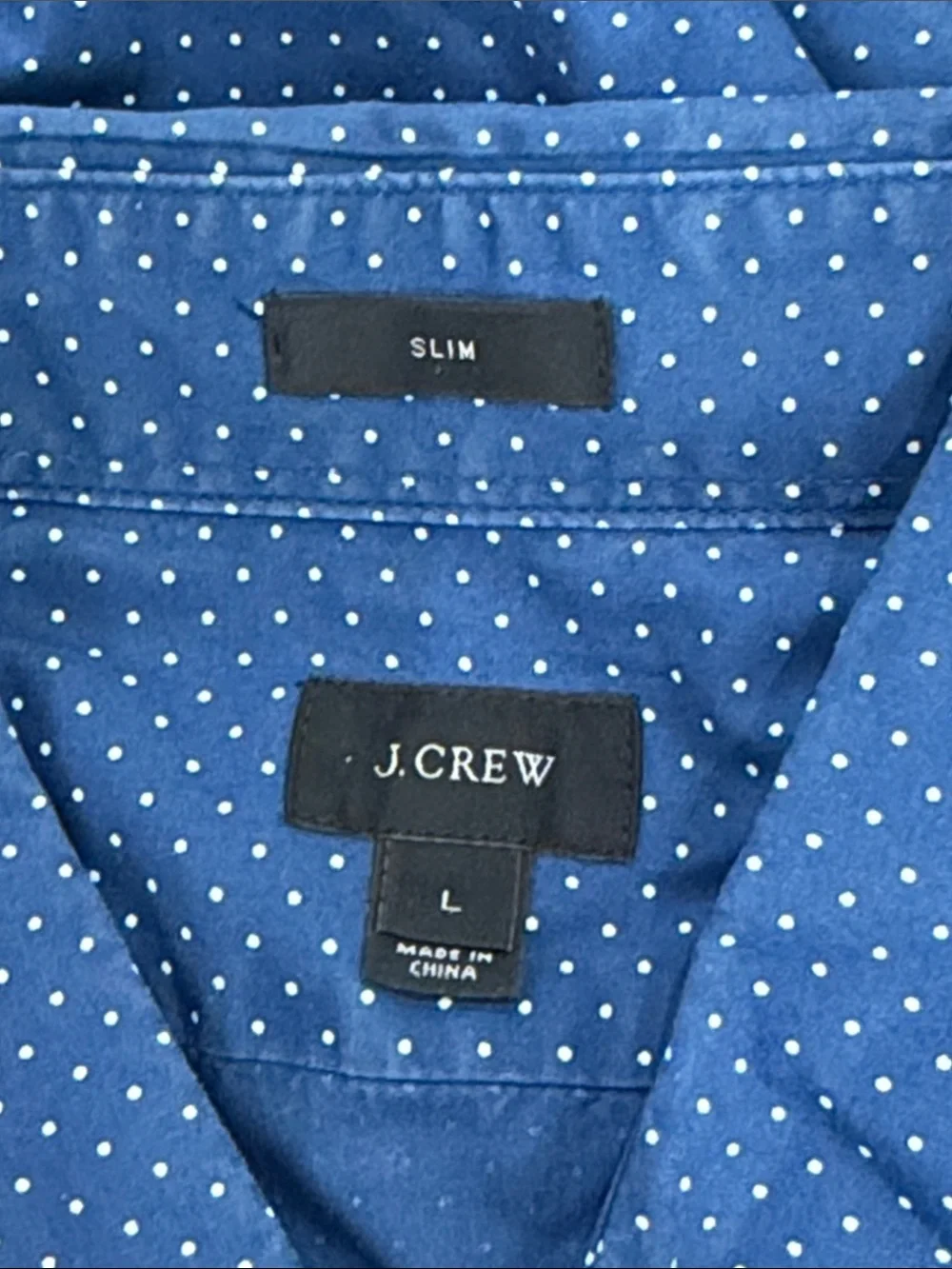 J crew slim fit button down top